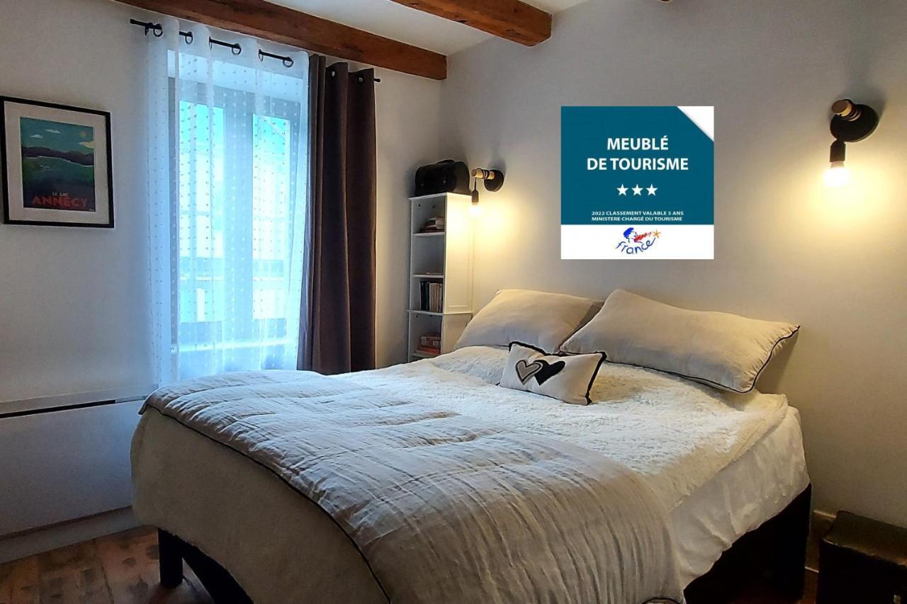Dolce Vita: 2 Personnes, Douillet, Cosy & Central Annecy Esterno foto