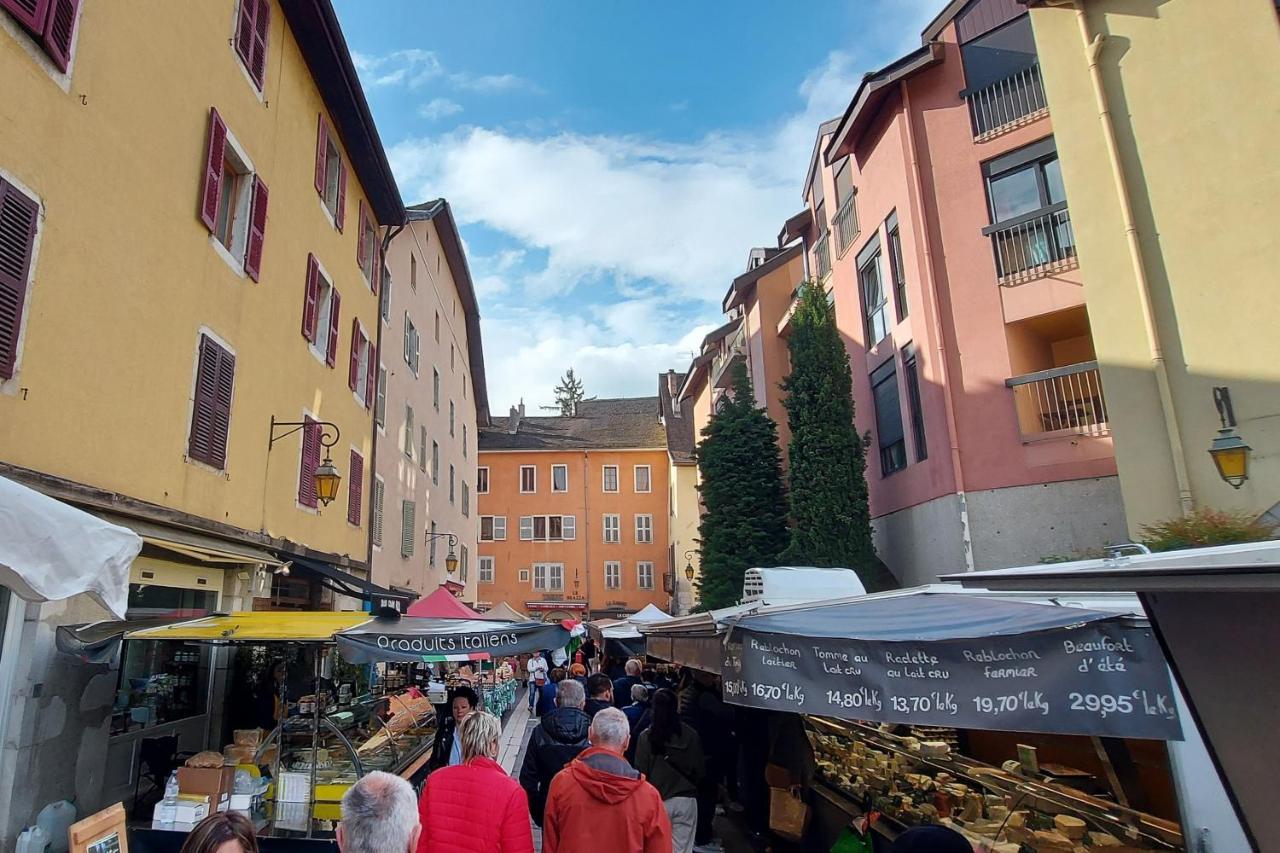 Dolce Vita: 2 Personnes, Douillet, Cosy & Central Annecy Esterno foto